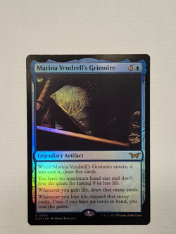Magic the Gathering MTG DSK Rare Marina Vendrell's Grimoire 64 Foil Near Mint - Image 1