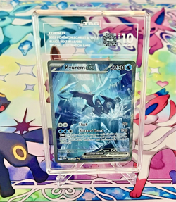 2025 Pokemon Card English Black Bolt - Kyurem EX 165/086 SIR - TAG 10 - PSA CGC - Image 1