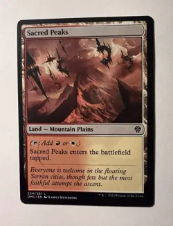 Sacred Peaks (254) Dominaria United DMU MTG Magic - Image 1