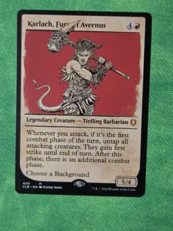 Karlach, Fury of Avernus (Showcase) Commander Legends: Baldur's Gate NM - Image 1