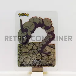 NINTENDO POKEMON LAMINCARDS EDIBAS Cards 2005 - ITA - 095 Onix - Image 1