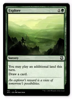 Explore 157 Commander: Adventures in the Forgotten Realms Normal NM - Image 1