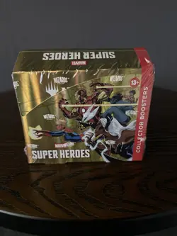 MTG Magic The Gathering Marvel Super Heroes Collector Booster Box New Sealed - Image 1