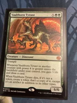 Vaultborn Tyrant Outlaws of Thunder Junction: the Big Score Regular - Image 1