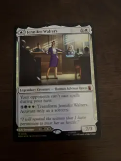 MTG Jennifer Walters // The Sensational She-Hulk - Foil, NM-Mint, English Marvel - Image 1