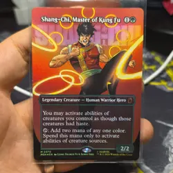 Shang-Chi, Master of Kung Fu (Borderless) (0370) Marvel Super Heroes Mythic Foil - Image 1