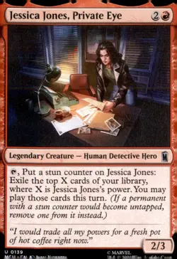 Jessica Jones, Private Eye 139 Marvel Super Heroes Magic: The Gathering NM - Image 1