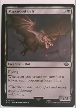 Mirkwood Bats 95 The Lord of the Rings: Tales of Middle-earth MTG NM - Image 1
