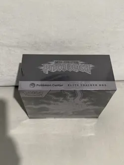 Mega Evolution Pitch Black Elite Trainer Box Pokemon Center Exclusive ETB Sealed - Image 2