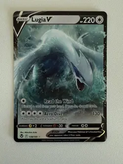 Lugia V Silver Tempest 138/195 Holo Ultra Rare Basic 220 HP EN - Image 1