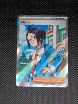 Cheren 258/217 Full Art Trainer Pokemon TCG Ascended Heroes - Image 1
