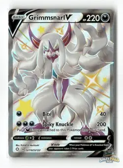 Grimmsnarl V SV116/SV122 Shining Fates Shiny Vault V Rare NM - Image 1