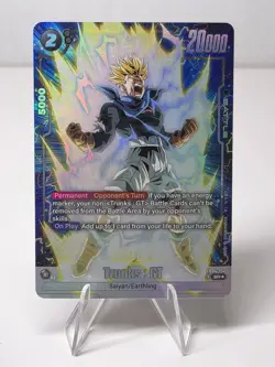 Trunks : GT FB04-114 Alternate Art Dragon Ball Super Fusion World Eng Card - Image 1