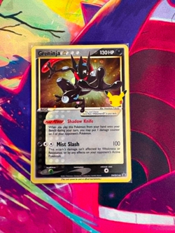 Greninja Star SWSH144 Celebrations Sealed Promo Pokemon TCG - Image 1