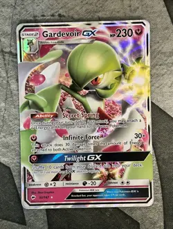 The Pokemon Company Gardevoir GX Full Art Holo Ultra Rare 93/147 230 HP EN 2017 - Image 1