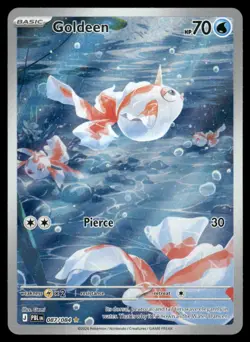 Goldeen 087/084 Illustration Rare Pitch Black Pokemon Holo Near Mint - Image 1
