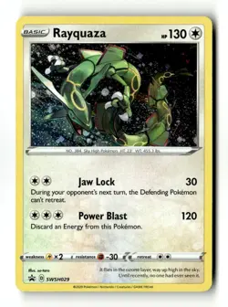 Rayquaza SWSH029 Sword & Shield Promo Holo Promo NM - Image 1