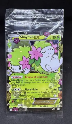 Shaymin ex Holo Pokemon Card Generations Promo XY148 Sealed Ungraded Clean - Image 1