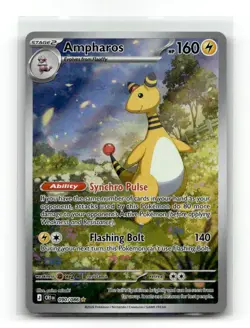 Ampharos 090/086 Chaos Rising Holo Illustration Rare NM - Image 1