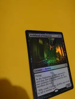 FOIL Archfiend of Depravity. NM Fate reforged rare demon MTG Card. - Image 5