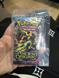 Pokemon XY Ancient Origins Booster Pack Mega Groudon Rare Great Condition US - Image 1