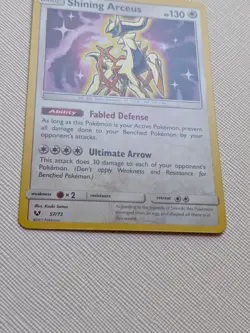 Pokemon TCG Shining Arceus 57/73 Shining Legends Holo - LP/NM - Image 3