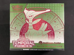Pokemon Cards Sealed ETB Pokemon Center Exclusive Temporal Forces S&V - Image 1