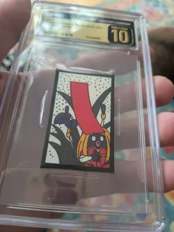 (POP 26) CGC 10 PRISTINE Pokemon Jynx Kanto - May Hanafuda 2013 Playing Cards - Image 2