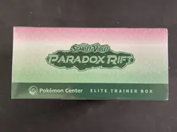 Pokemon Cards Sealed ETB Pokemon Center Exclusive Paradox Rift S&V - Image 2