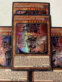 Yu-Gi-Oh 4x Dramaturge of Despia MP22-EN124 2022 1st Edition - Image 1