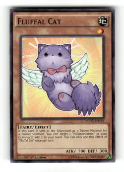 Fluffal Cat MP15-EN142 Common 2015 Mega-Tins Mega Pack Yu-Gi-Oh 1st Edition NM - Image 1