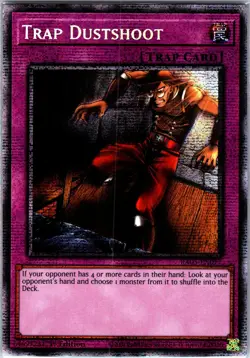 Trap Dustshoot (Starlight Rare) RA05-EN077 Yu-Gi-Oh 1st Edition NM - Image 1