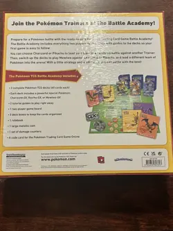 Pokemon TCG: Pokemon Battle Academy Booster Card Collection Factory Sealed 820650807893 - Image 2