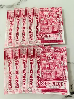One Piece Card Monkey D. Luffy P 159 Set of 10 from Japan - Image 1