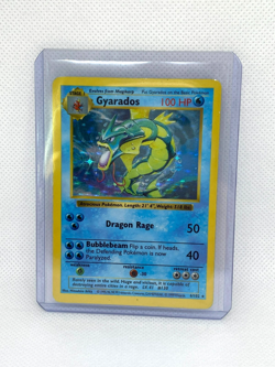 Gyarados Base Set 6/102 Shadowless Holo Pokemon Trading Card - Image 1