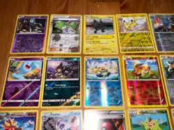 Pokemon TCG Vtg Sun & Moon/XY/ Black & White All Reverse Holo Foil 53 Card Lot - Image 2