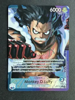 Bandai One Piece Monkey D. Luffy OP11-040 Leader Alt Art Foil - Image 1