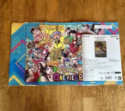 ONE PIECE CARD GAME Official Playmat Limited Edition Vol.5 W/Luffy Promo - Seal! - Image 1