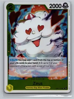 A Fist of Divine Speed #OP11-106 Zeus - Image 1