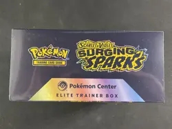 Pokemon Cards Sealed ETB Pokemon Center Exclusive Surging Sparks S&V - Image 2