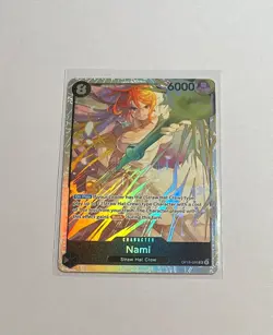 One Piece - Nami #OP15-086 English SR Adventure on Kami's Island (NM) - Image 1