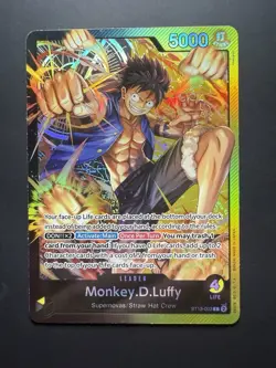 2024 One Piece Starter Deck 3 Brothers Leader Monkey D. Luffy #ST13-003 - Image 1