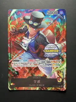 2024 One Piece JPN Promo Mini Tin Pack Vol.1 Alt Art Leader Sabo #ST13-001 - Image 1