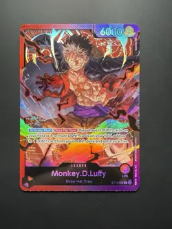 2023 One Piece The Three Captains Monkey D. Luffy #ST10-002 - Image 1