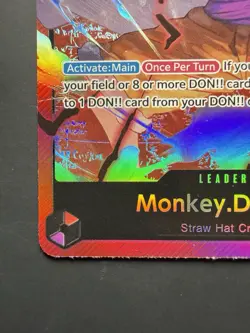 2023 One Piece The Three Captains Monkey D. Luffy #ST10-002 - Image 3