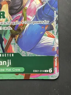 2025 One Piece Tournament Promo Winner Pack Vol. 1 Sanji #EB01-014 - Image 3
