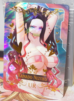 Kamado Nezuko Demon Slayer Goddess UR Foil Bikini Swimsuit Waifu Card - Image 2