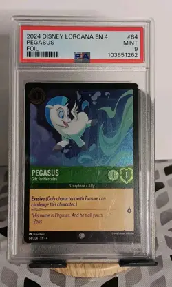 Disney Lorcana 2024 PSA Graded 4-Card Lot: King Candy #218 Enchanted - Image 3