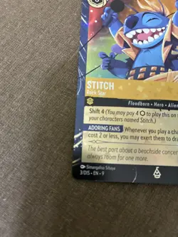 Disney Lorcana Stitch Rock Star & Donald Duck Epcot Promo foil cards WDW - Image 3