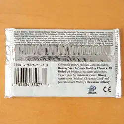 2004 HOLIDAY Disney Treasures Collectible Cards - Booster Pack NEW SEALED - Image 2